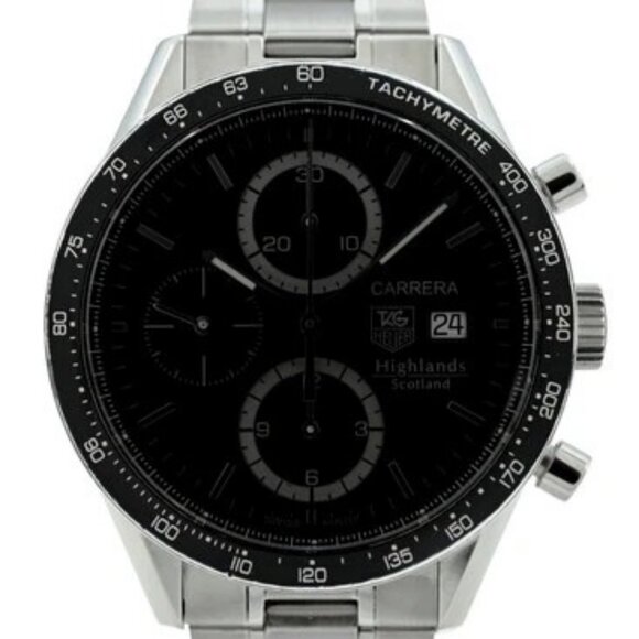 Tag Heuer 41mm Men\'s Carrera Limited Edition Highlands Scotland SS Watch CV2012! main image 14